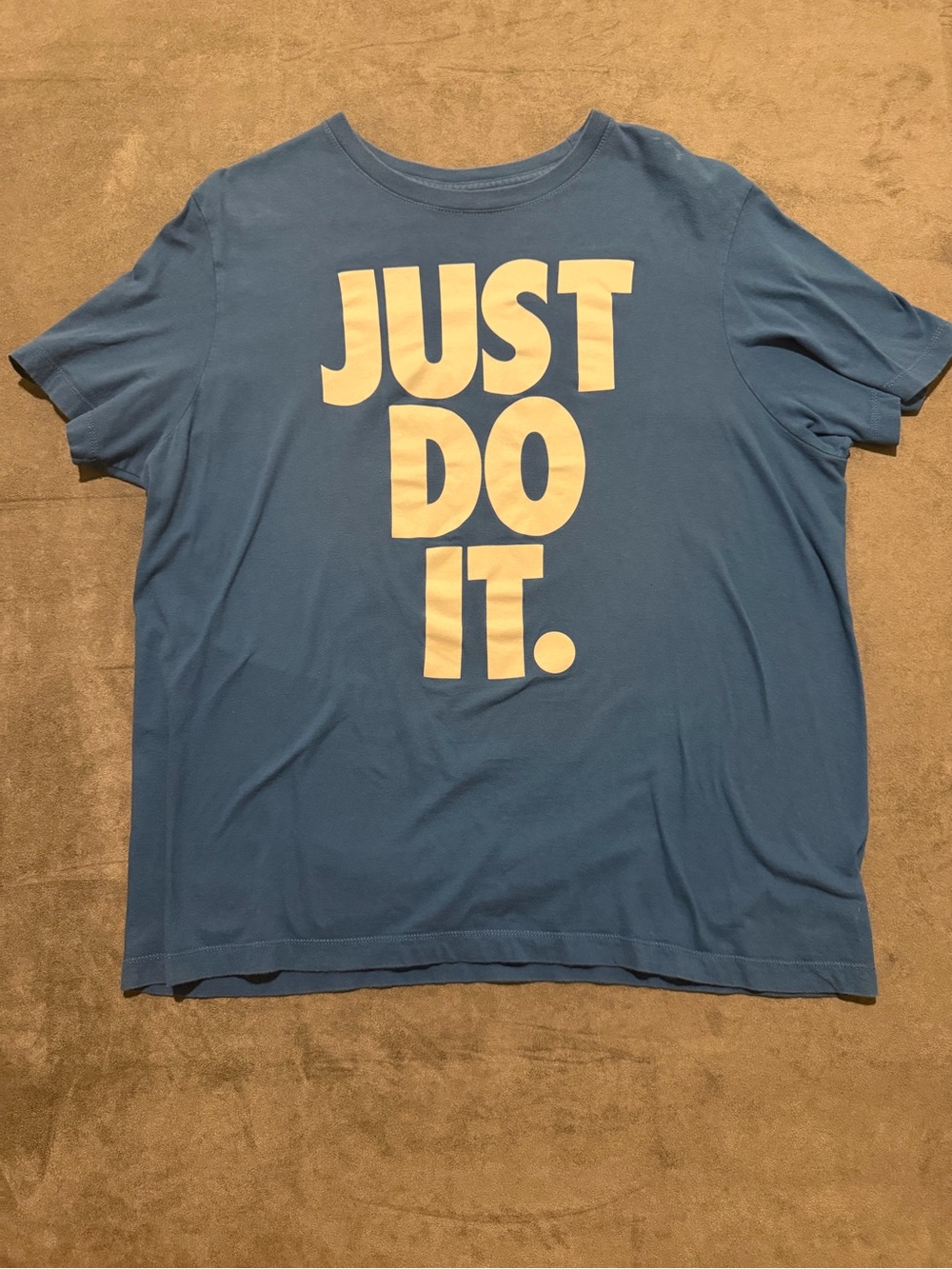 Nike Men’s Dusty Blue 'Just Do It.' Graphic Tee